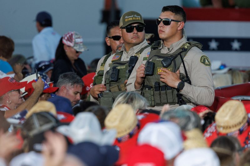 Caught Red-Handed: Man Arrested for Illegal Possession of Guns Outside Trump Event in California