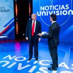 Trump Tries a Softer Approach But Recycles False Migrant Claims at Univision Town Hall