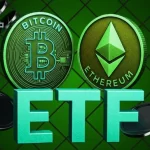 Crypto ETF News : Bitcoin Gains $90.6M While Ethereum Loses $93.6M