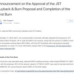 JustLend DAO Completes First JST Buyback and Burn, Ushering In a Revenue-Driven Deflation Cycle