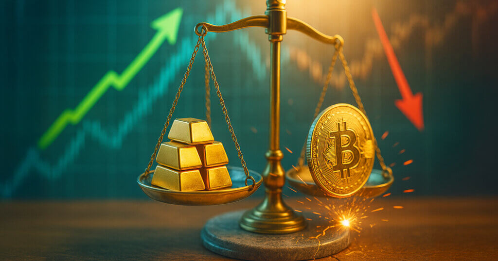 Gold surging toward $7,150 exposes Bitcoin but there’s 4 ways the narrative could flip fast