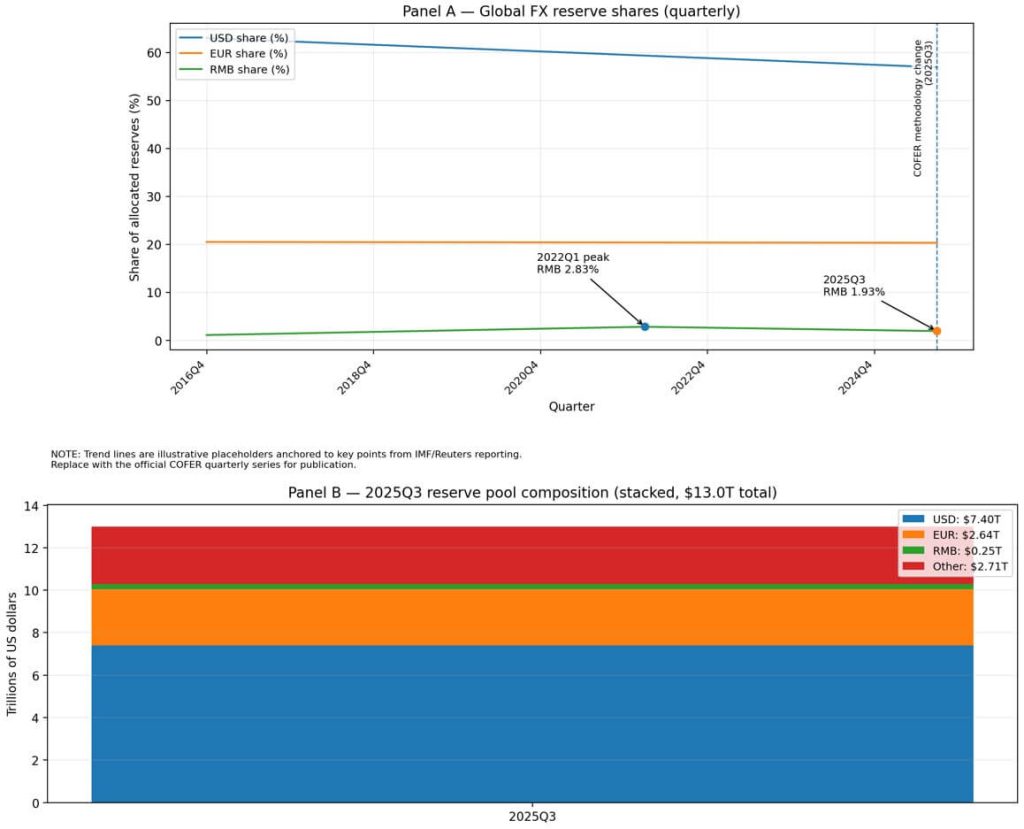 China targets global reserve currency status but capital controls push traders toward USDT and Bitcoin