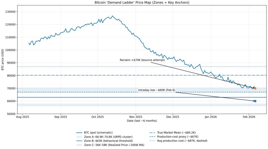 Bitcoin now at a price level it has always defended and the current $67,000 BTC mining cost matters