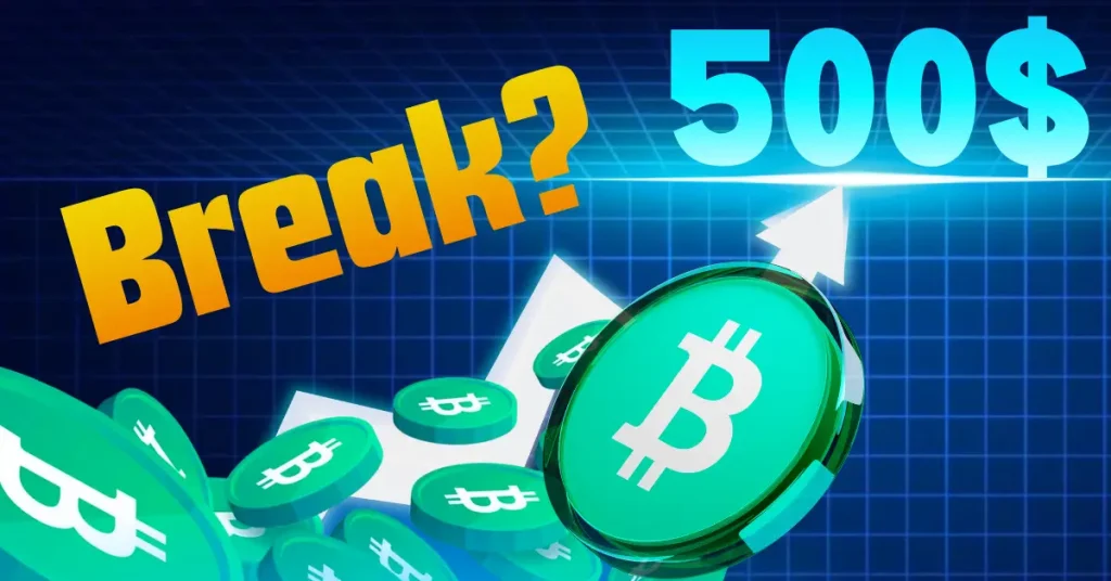 Bitcoin Cash (BCH) Price Eyes $500 Breakout as Bullish Wave Structure Forms