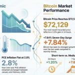 Bitcoin reacts to US economy moving close to stalling, but inflation still too hot for easy Fed rescue