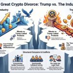 Made in USA cryptocurrencies fall as the crypto love affair with Trump family moves close to divorce