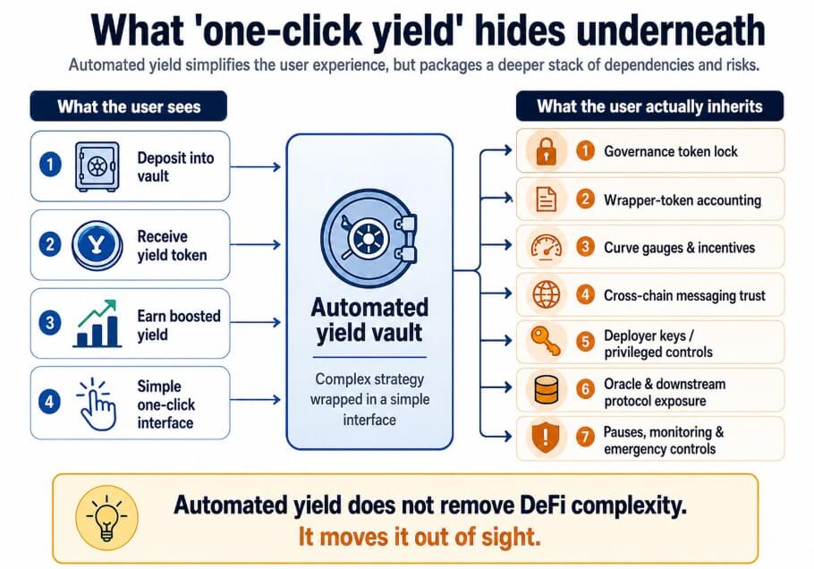 DeFi’s automated yield protocols were built for retail, now they just add another layer of risk
