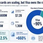 Stablecoins were supposed to bypass credit cards, but now Visa is winning crypto card payments