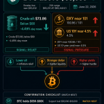 Bitcoin price rebounds to $65K as oil falls, but US market data still blocks the all-clear