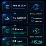 South Korean digital bank with 15M users turns to Solana stablecoins for overseas transfers
